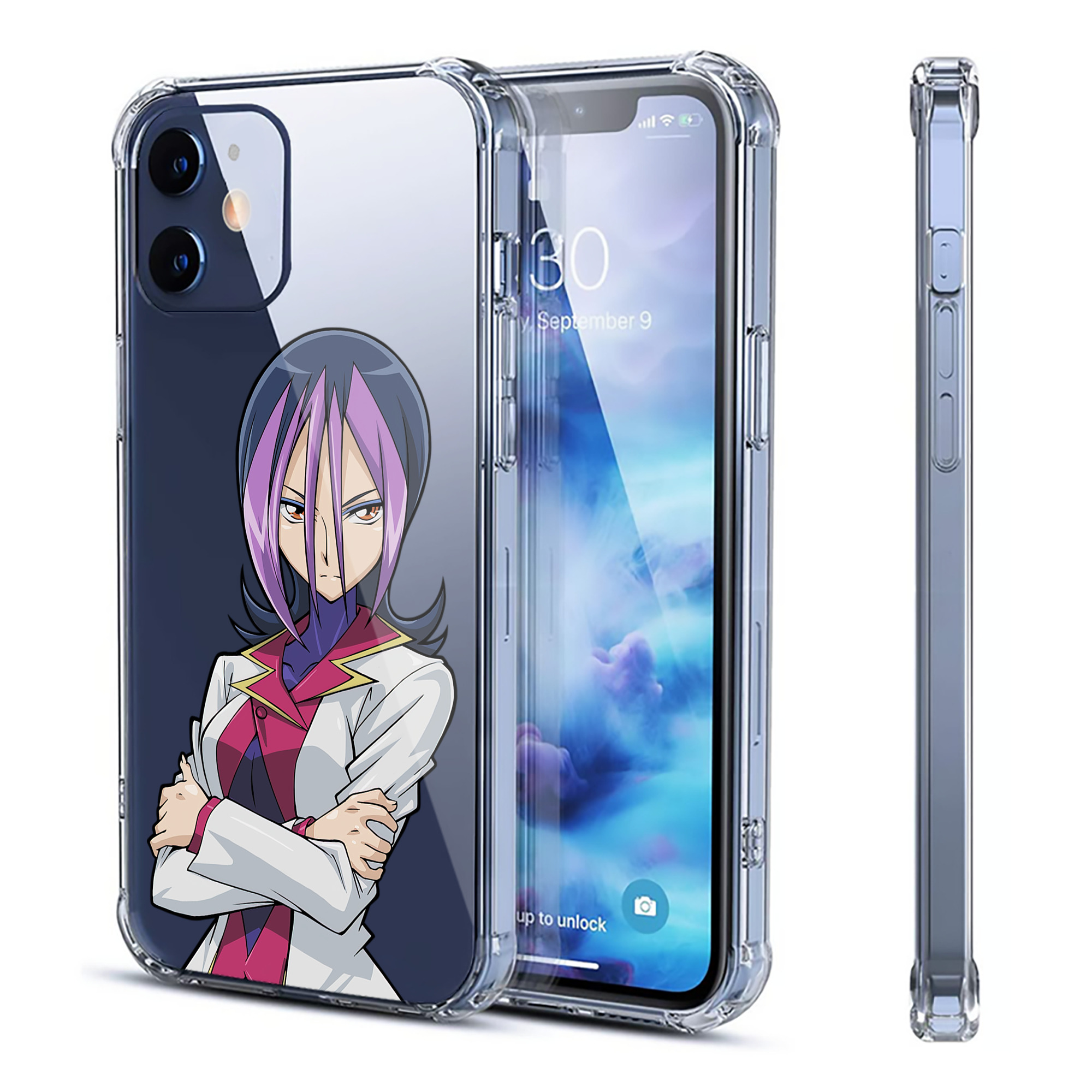 （画像用） 遊☆戯☆王 Yu-Gi-Oh! 【iPhone 12シリーズ対応】透明スマホケース（クリアソフトケース）